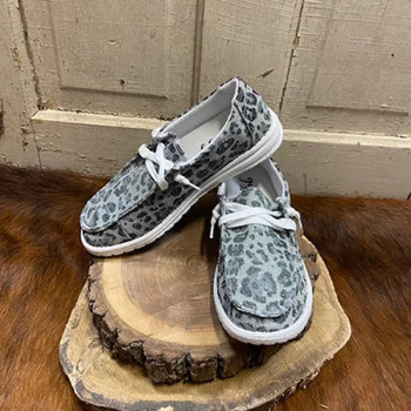 Gypsy Jazz Grey Light It Up 2 Shoe made by Western Edge