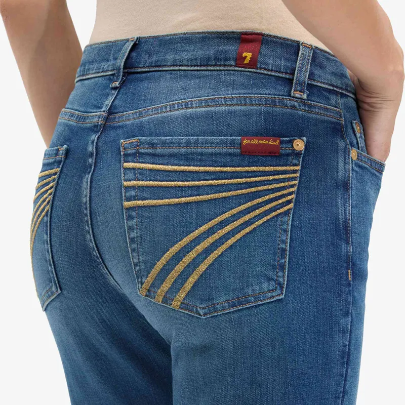 7 For All ManKind Dojo Retro Fade Slim Illusion Jean made by 7 For All Mankind