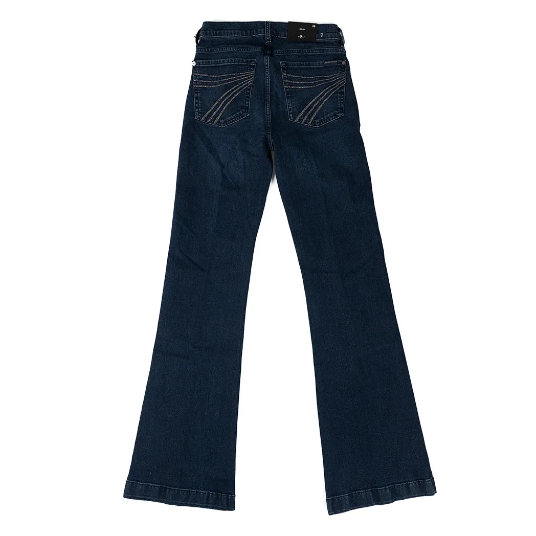 7 For All Mankind Spill Glitter Stitched Dojo Jean sold by Western Edge