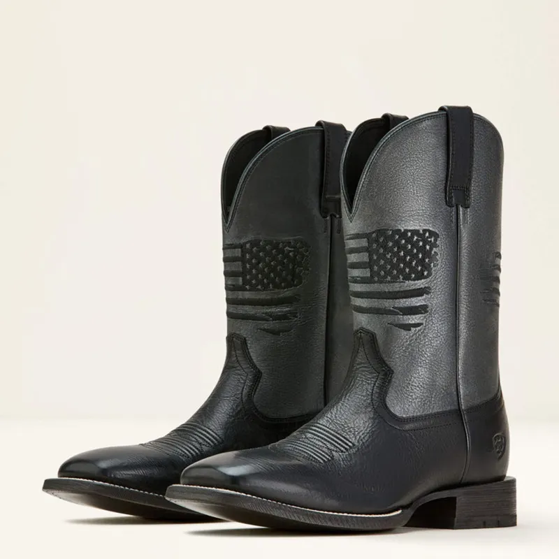 Ariat Men's Circuit Patriot Cowboy Boots made by Ariat