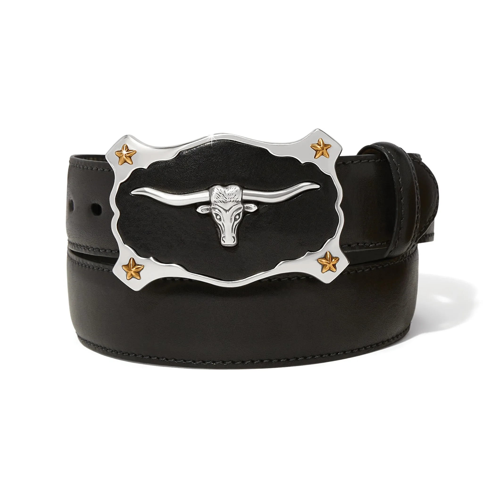 Black Latigo Longhorn Belt sold by Western Edge