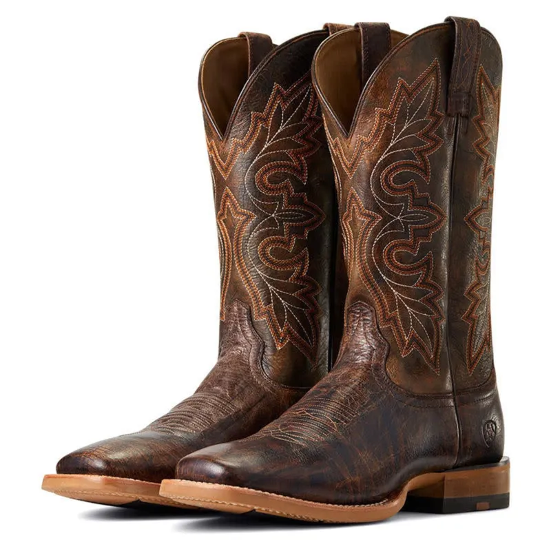 Ariat Men's Standout Dusted Wheat Western Boots made by Ariat