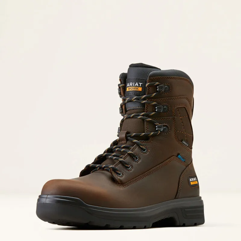 Ariat Turbo 8" Waterproof Carbon Toe Work Boot made by Ariat