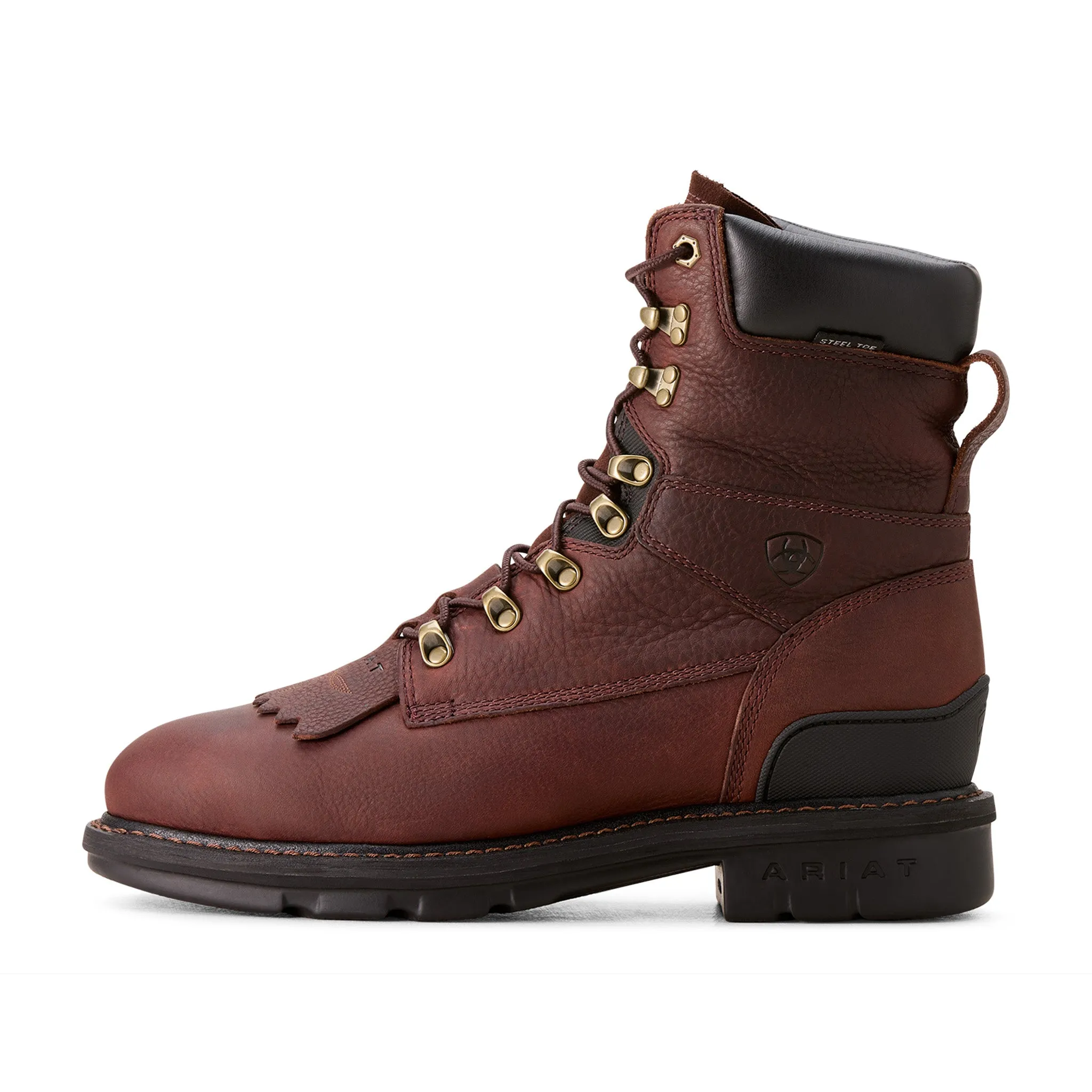 Ariat Men's 8" Lace Up Steel Toe Work Boot sold by Western Edge product image thumbnail 3