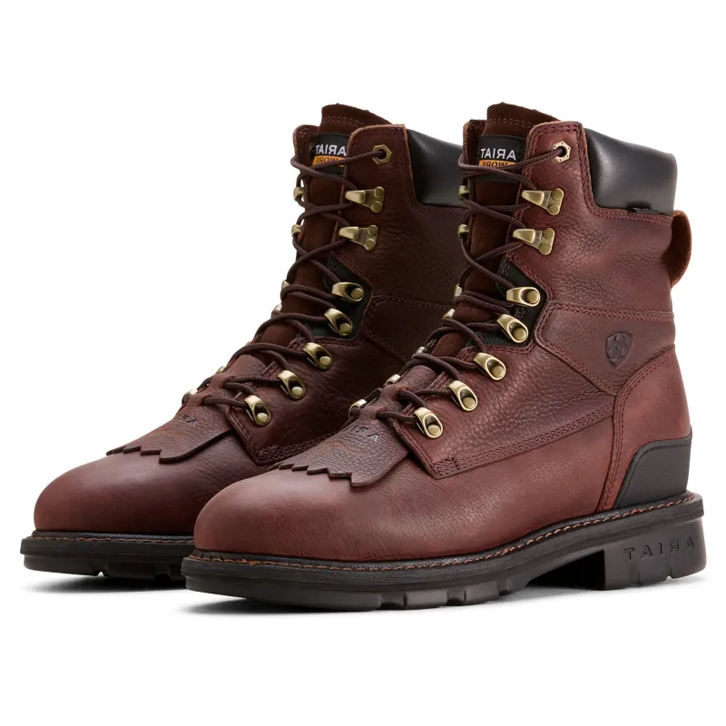 Ariat Men's 8" Lace Up Steel Toe Work Boot made by Ariat