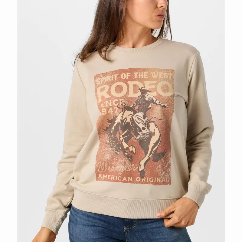 Wrangler Women's Rodeo Sweatshirt sold by Western Edge