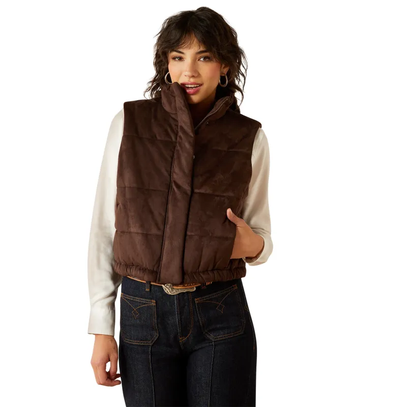 Ariat Faux Leather Vest sold by Western Edge