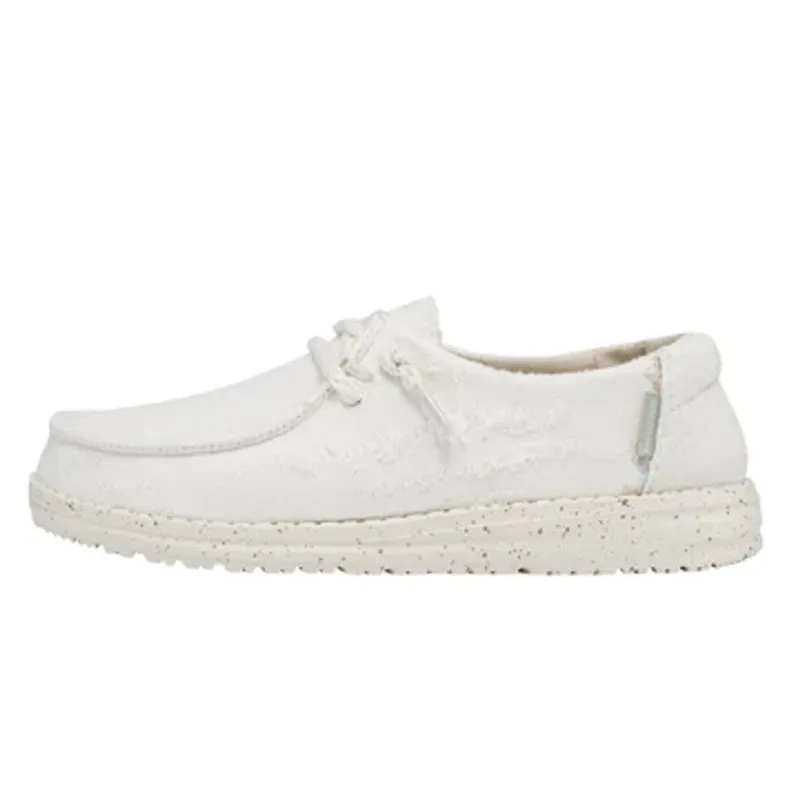 Hey Dude Wendy Boho Distressed White made by Western Edge