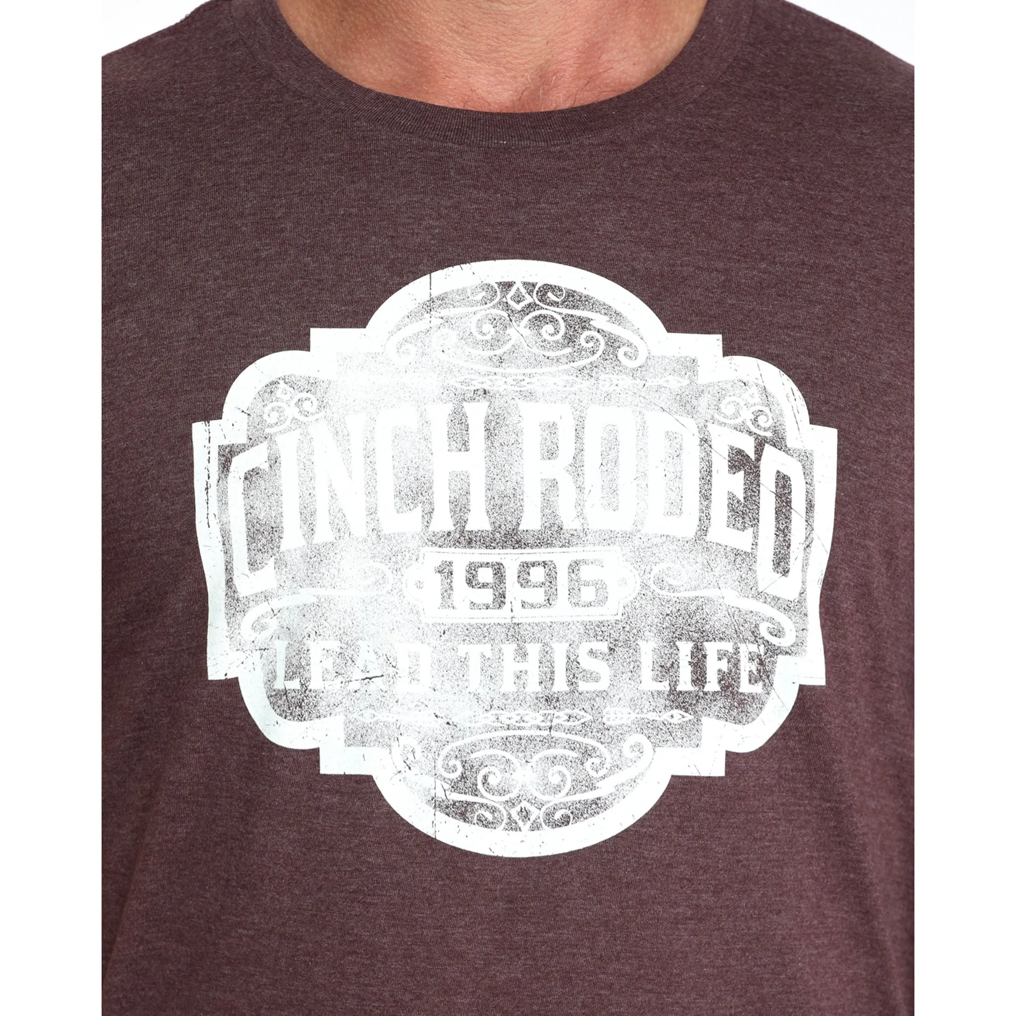 Cinch Men's Purple Graphic Rodeo Tee sold by Western Edge product image thumbnail 4