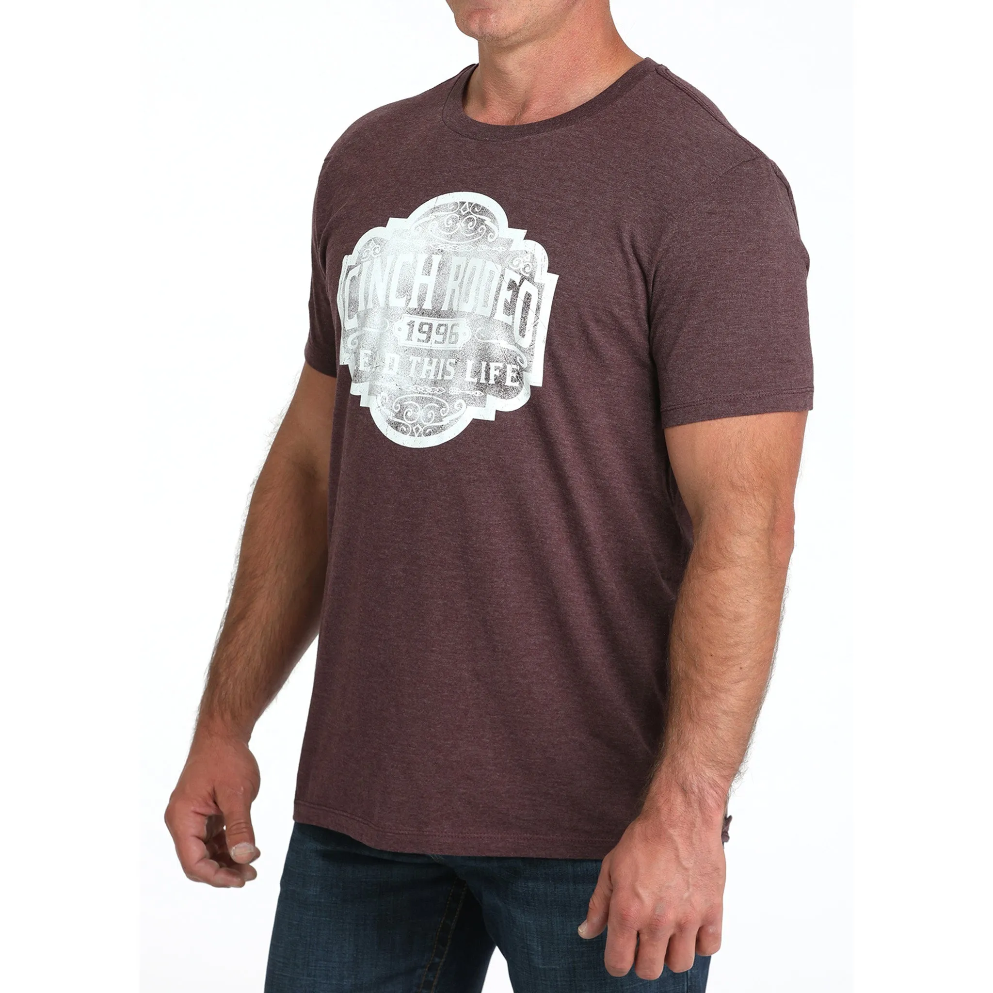 Cinch Men's Purple Graphic Rodeo Tee sold by Western Edge product image thumbnail 2
