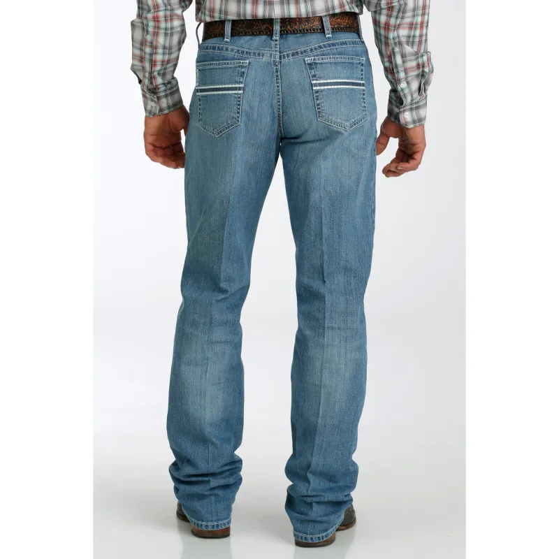 Cinch Men's White Label Medium Stone Wash Jeans made by Cinch