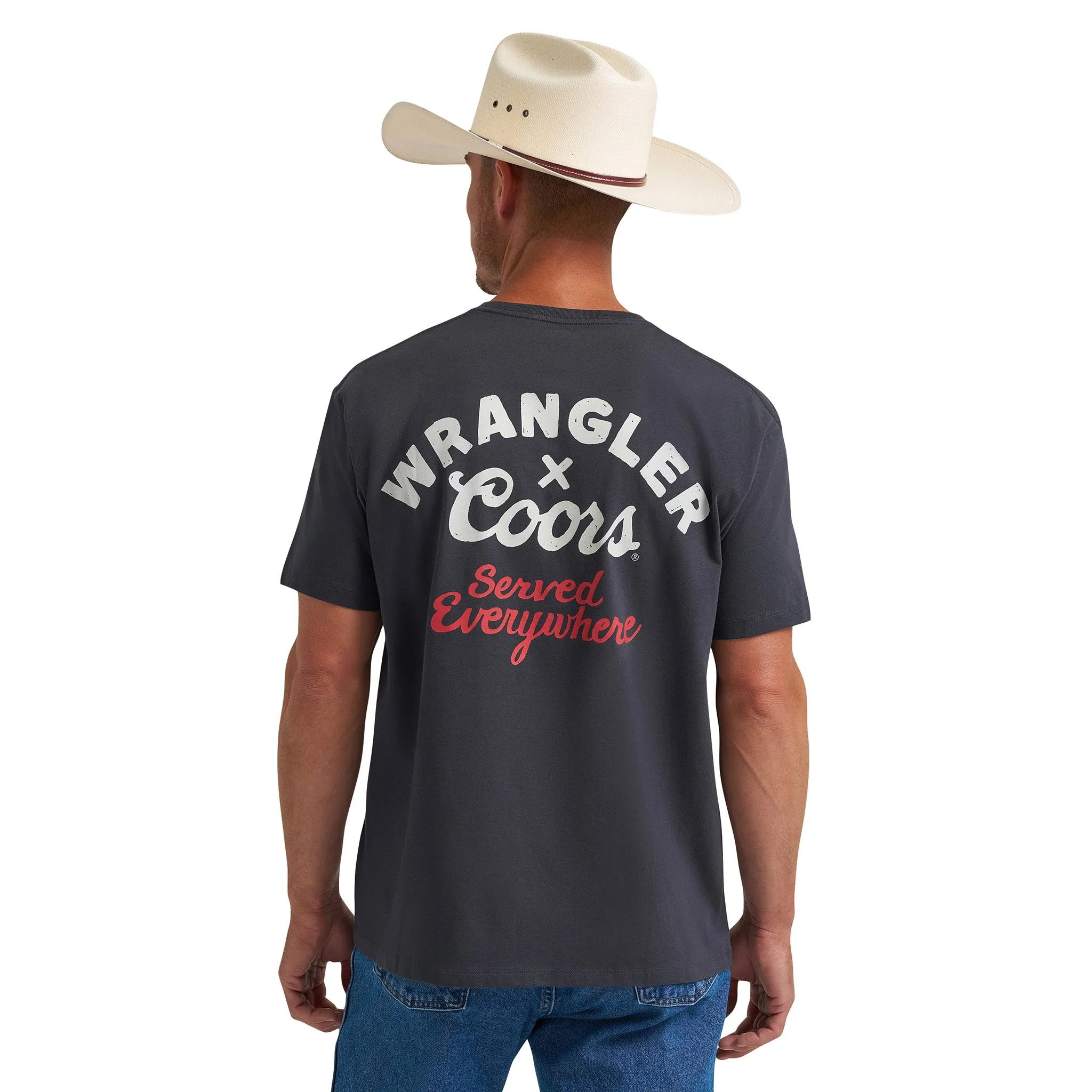 Wrangler Black Brewed Mountain T-shirt sold by Western Edge product image thumbnail 2