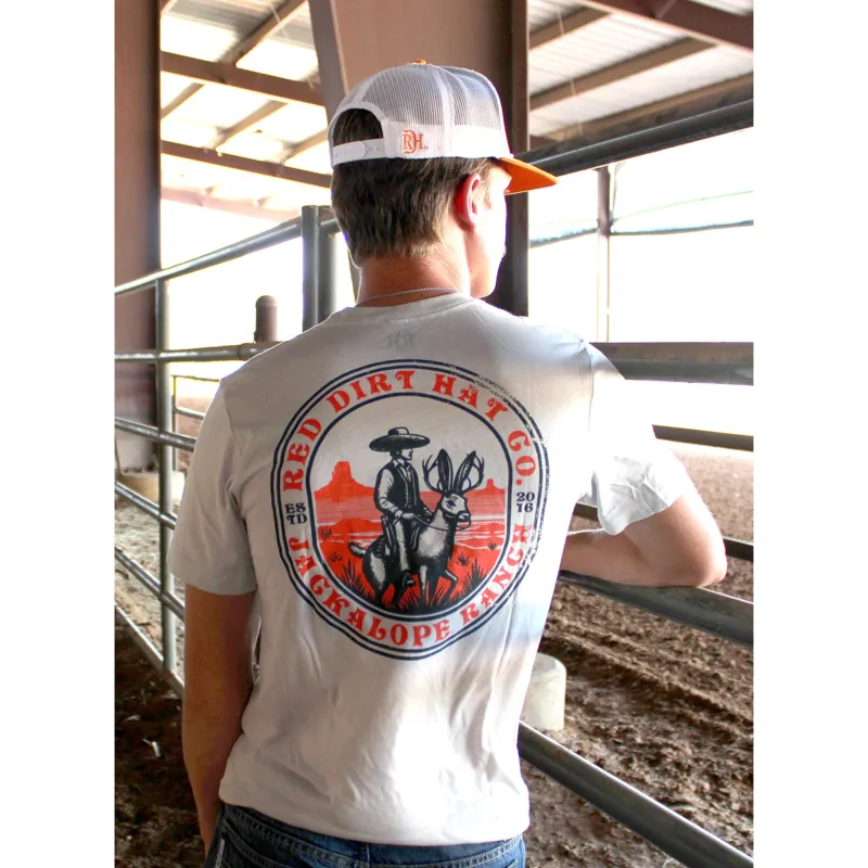 Red Dirt Jackalope Trail Tee made by Western Edge
