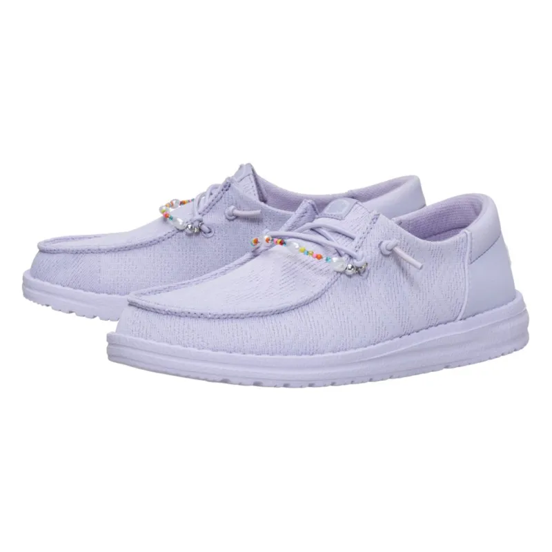 Hey Dude Purple Wendy Funk Shoelry sold by Western Edge