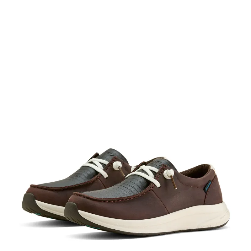 Ariat Women's Chocolate Buckeye Waterproof Shoe made by Ariat