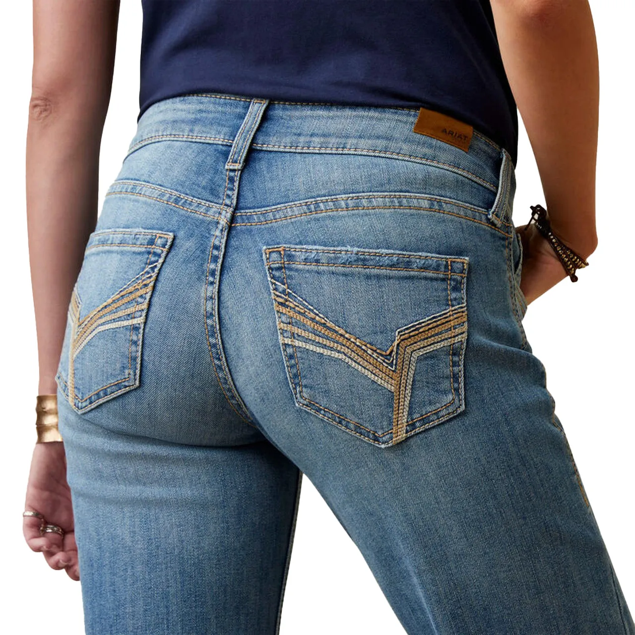 Ariat Women's Jacqueline Trouser Jean sold by Western Edge product image thumbnail 4