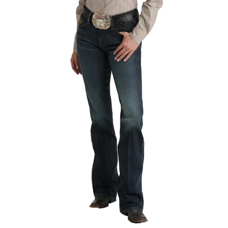 Cinch Women's Dark Wash and Classic Boot Cut Jean sold by Western Edge