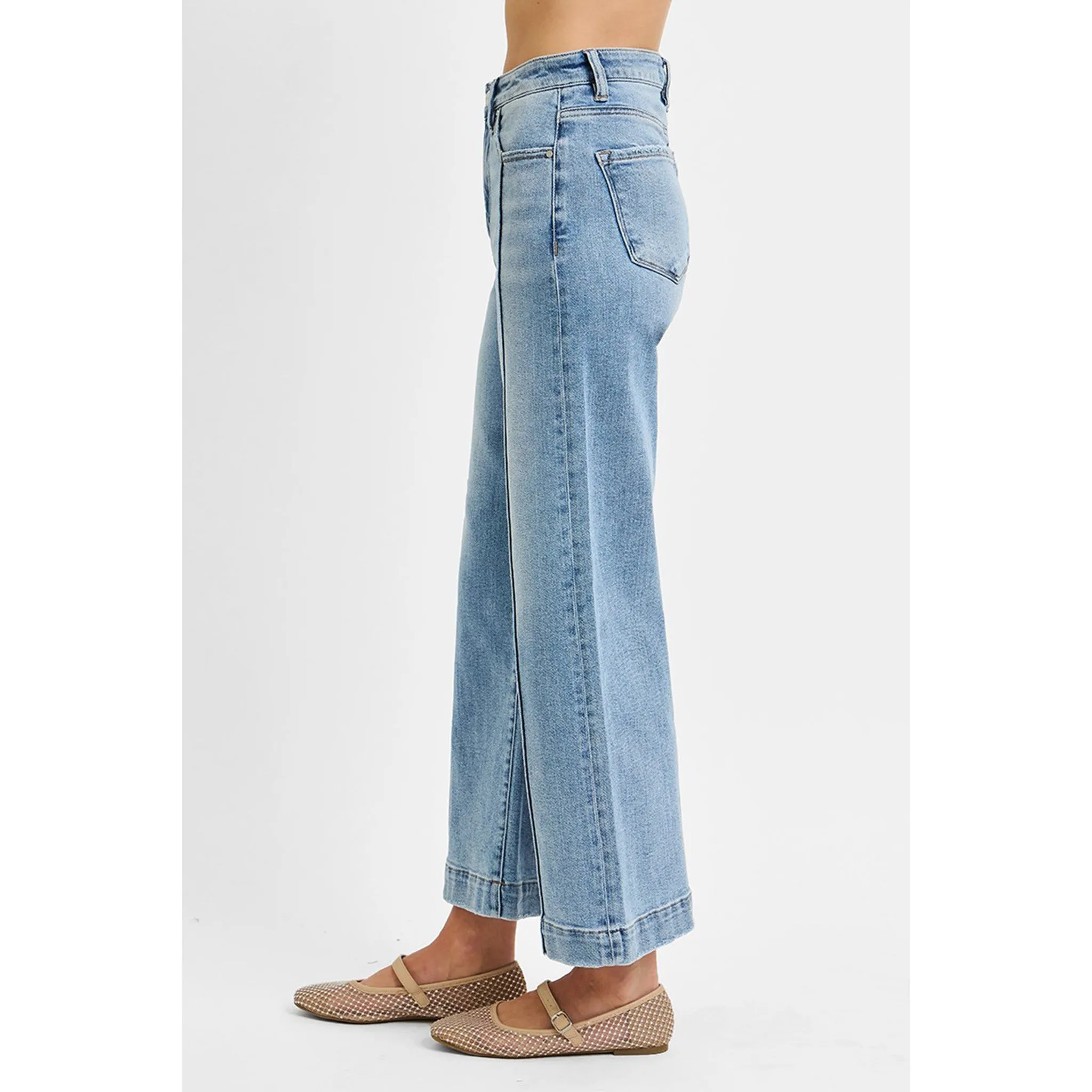 Risen Women's High Rise Crop Jean sold by Western Edge product image thumbnail 2