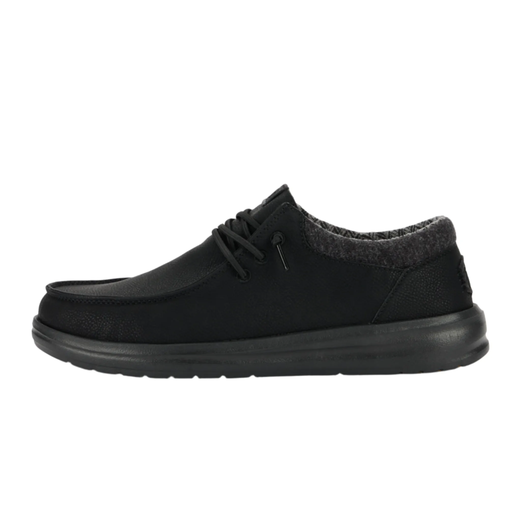 Hey Dude Men's Paul Classic Black Shoe sold by Western Edge