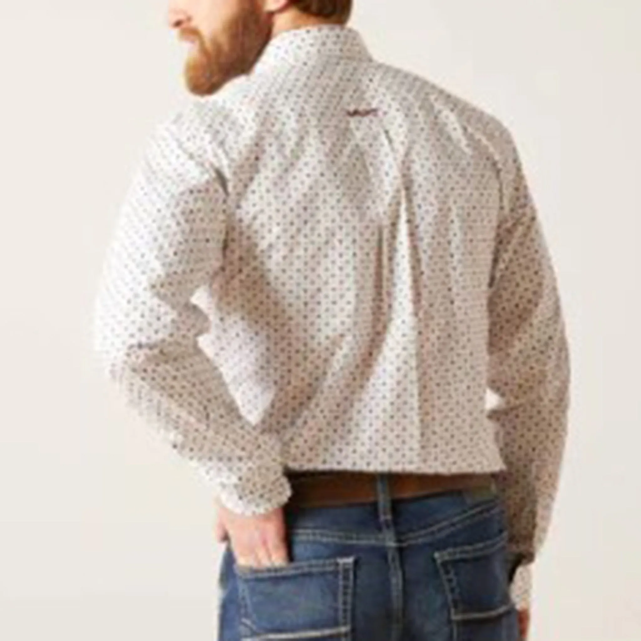 Ariat Kashton White Long Sleeve sold by Western Edge product image thumbnail 2