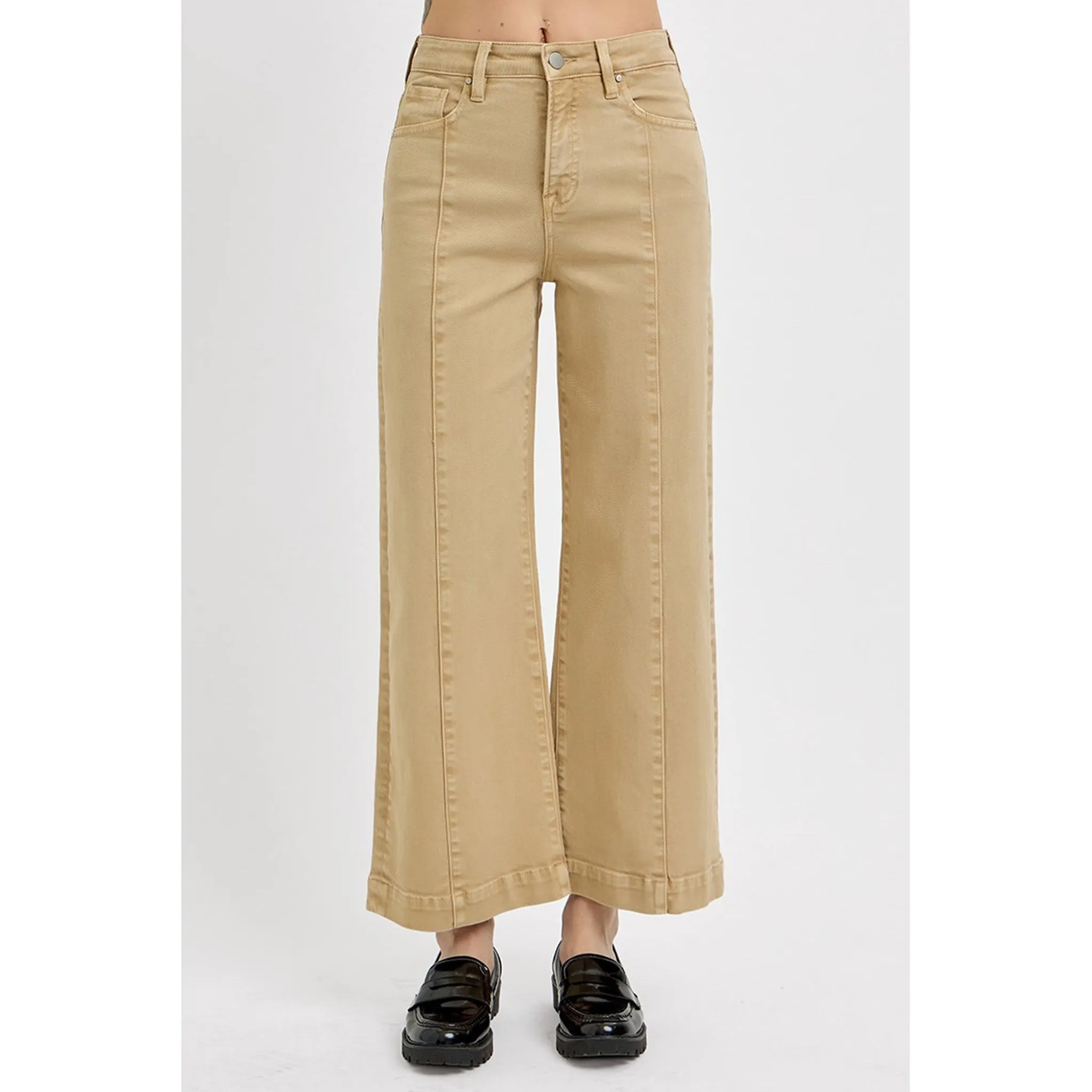 Risen Women's Latte High Rise Crop Jean sold by Western Edge
