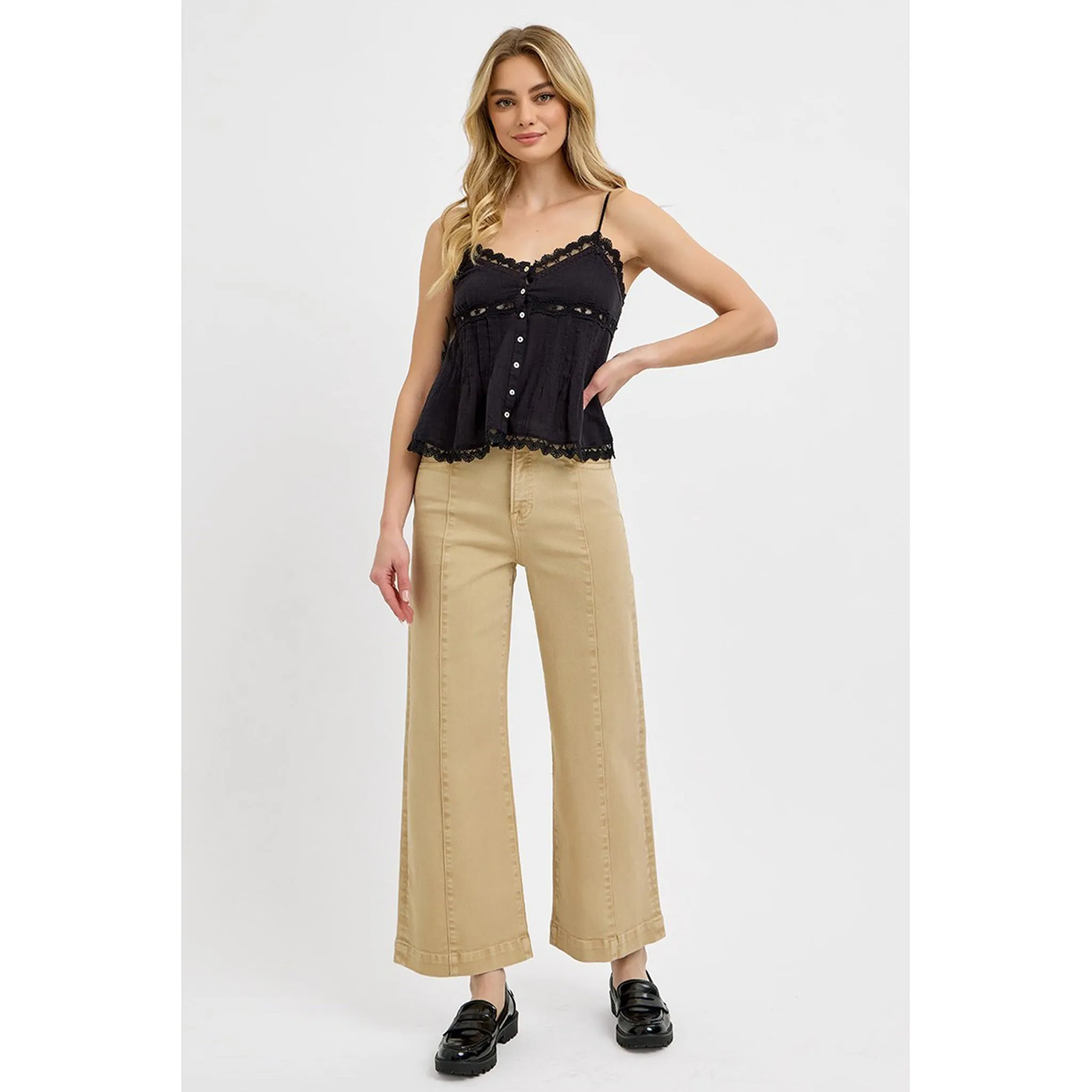 Risen Women's Latte High Rise Crop Jean sold by Western Edge product image thumbnail 2