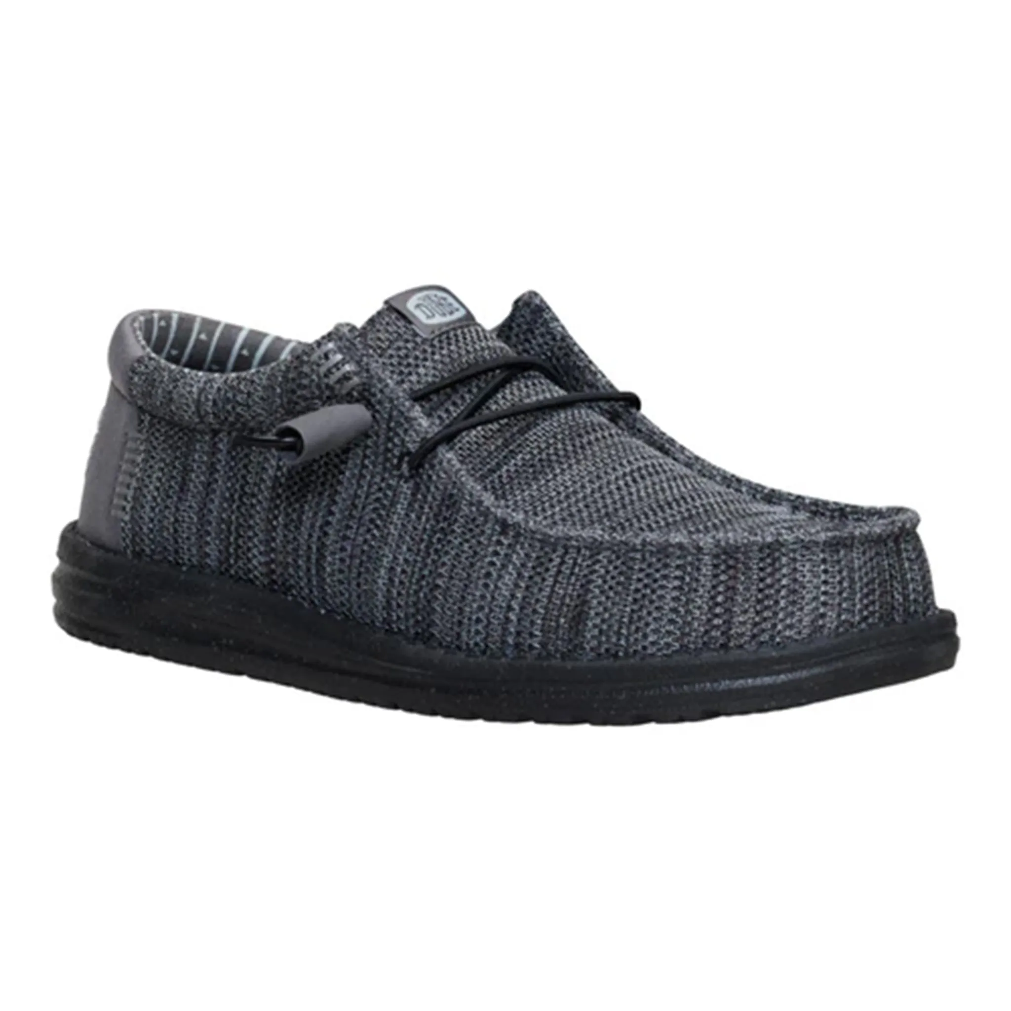 Hey Dude Wally Stretch Sox Granite Grey & Black sold by Western Edge product image thumbnail 4