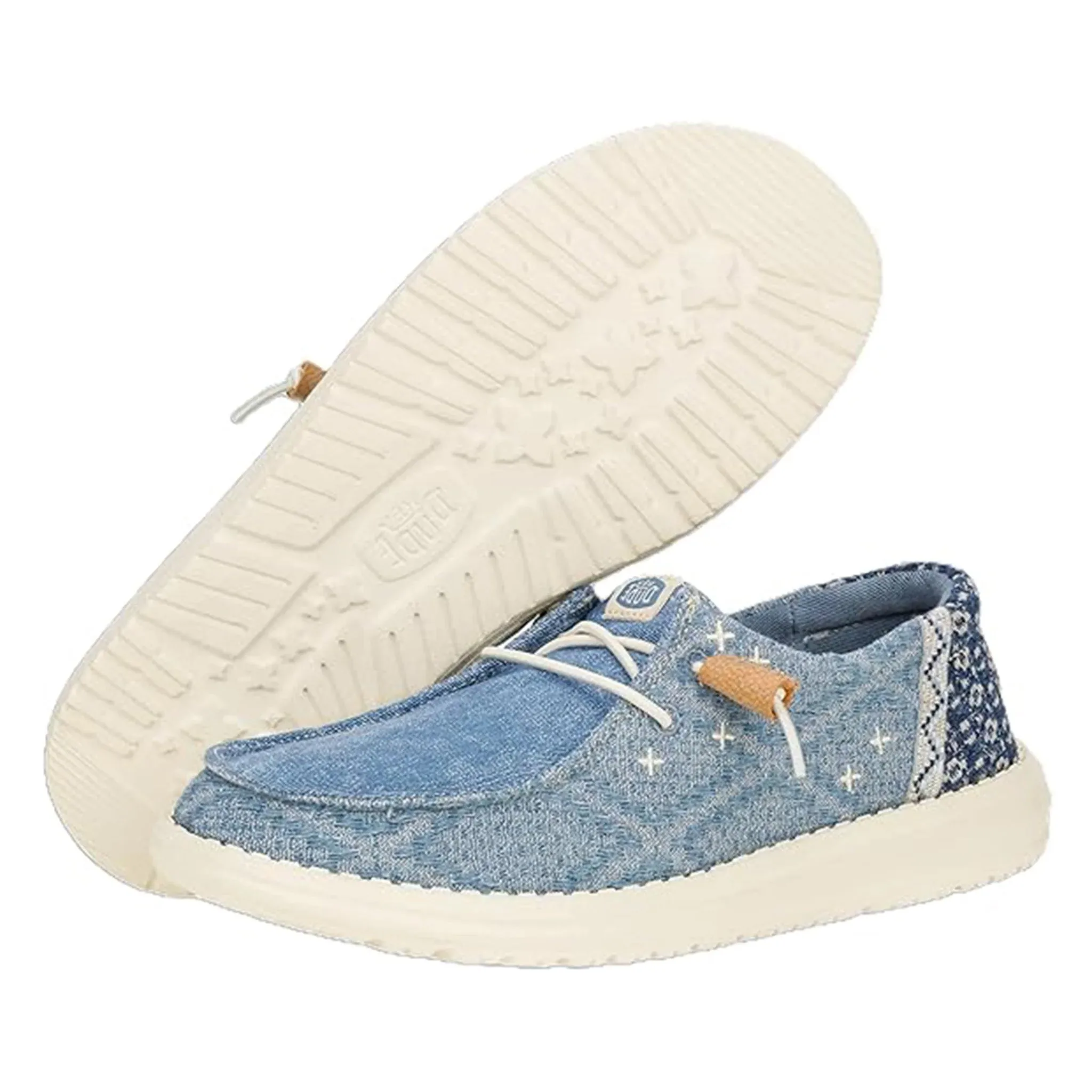 Hey Dude Wendy Craft Boho Blue Casual Shoe sold by Western Edge