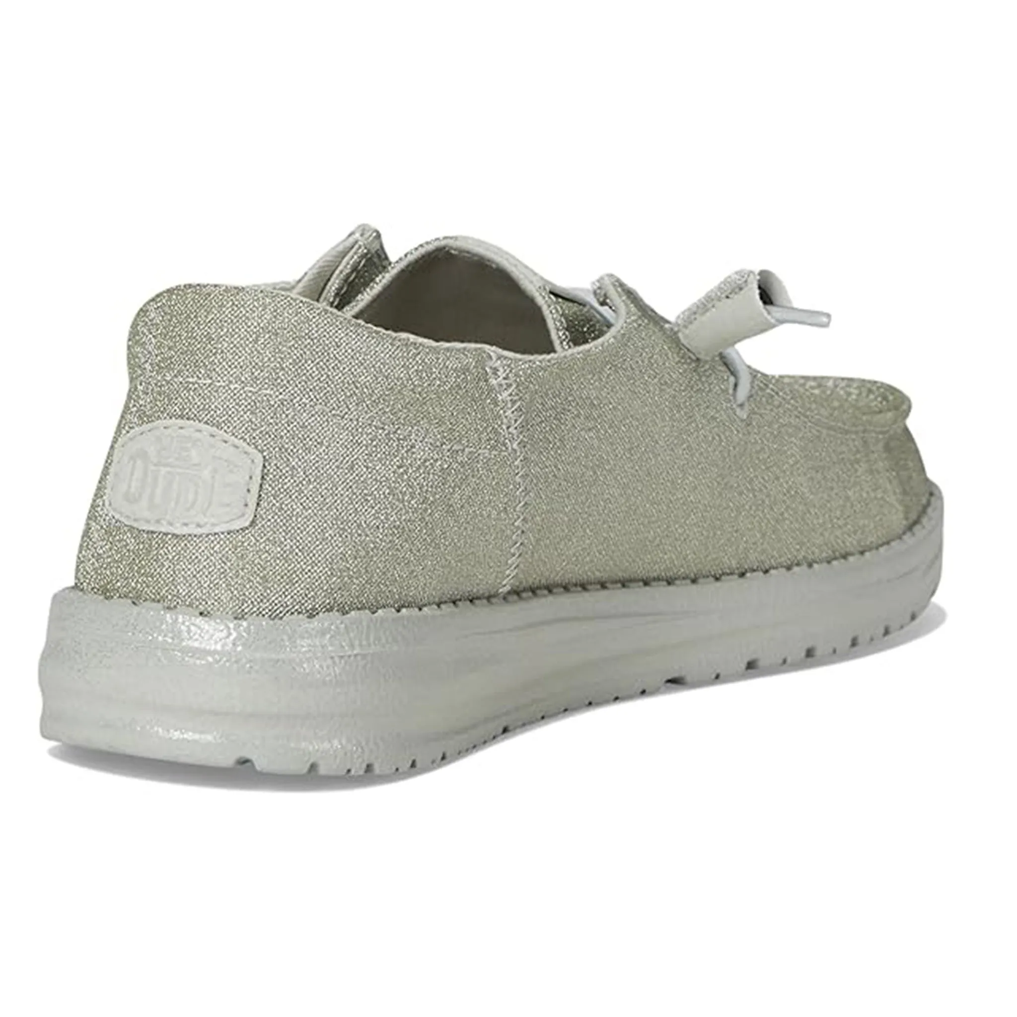 Hey Dude Wendy Funk Silver Sparkle Loafer sold by Western Edge product image thumbnail 4