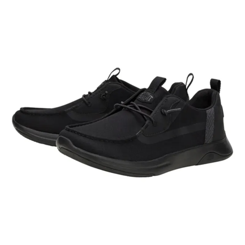 Hey Dude Wally Drift Mesh Black sold by Western Edge