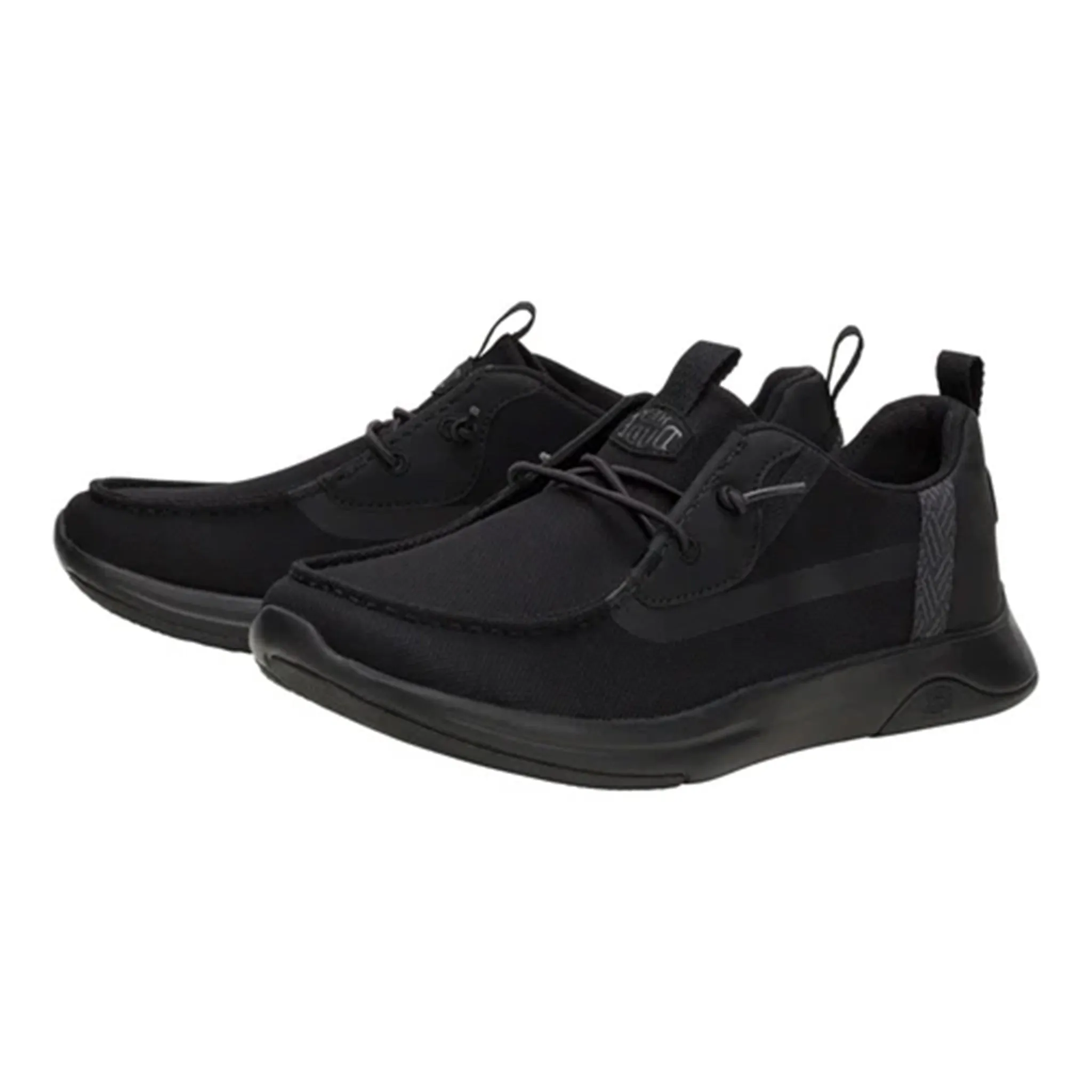 Hey Dude Wally Drift Mesh Black sold by Western Edge