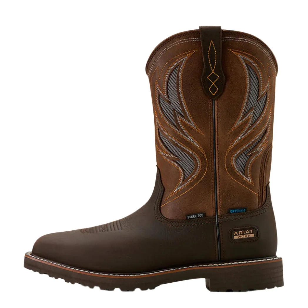 Ariat Men's Activator VentTEK Waterproof Steel Toe Work Boot sold by Western Edge product image thumbnail 3