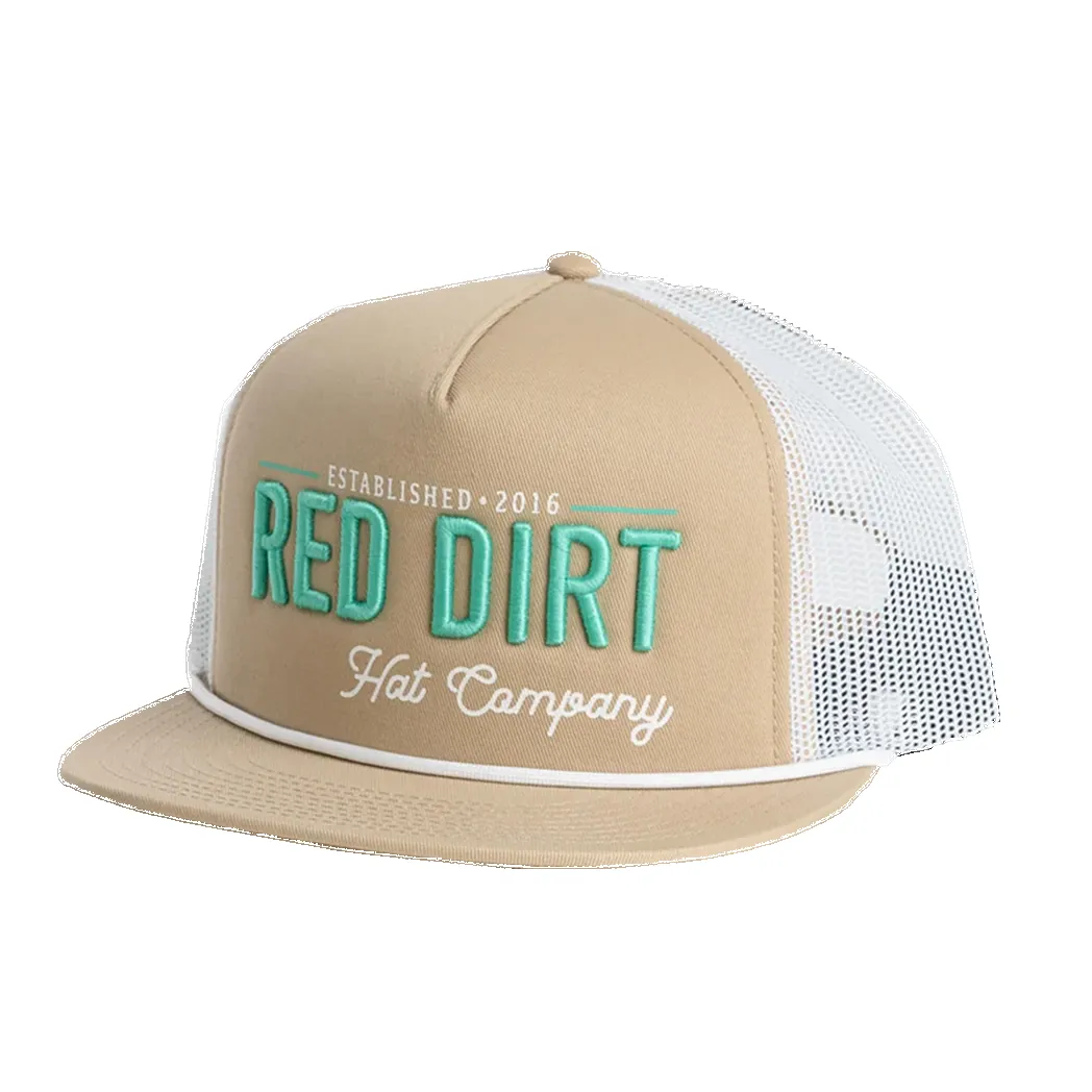 Red Dirt PaPa Khaki/white Cap sold by Western Edge