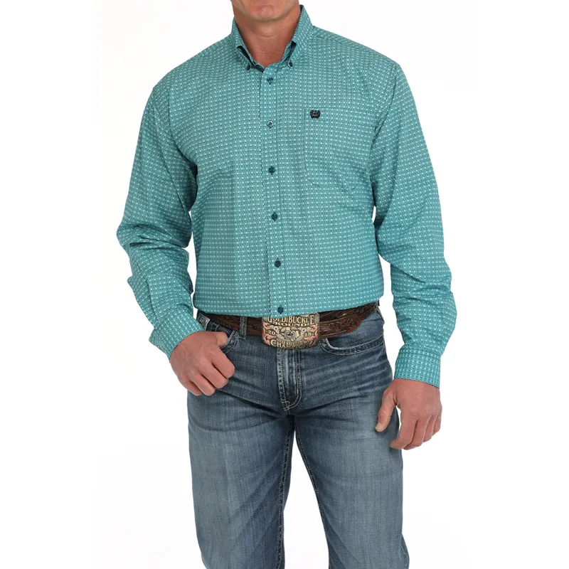 Cinch Men's Medallion Print Shirt made by Cinch