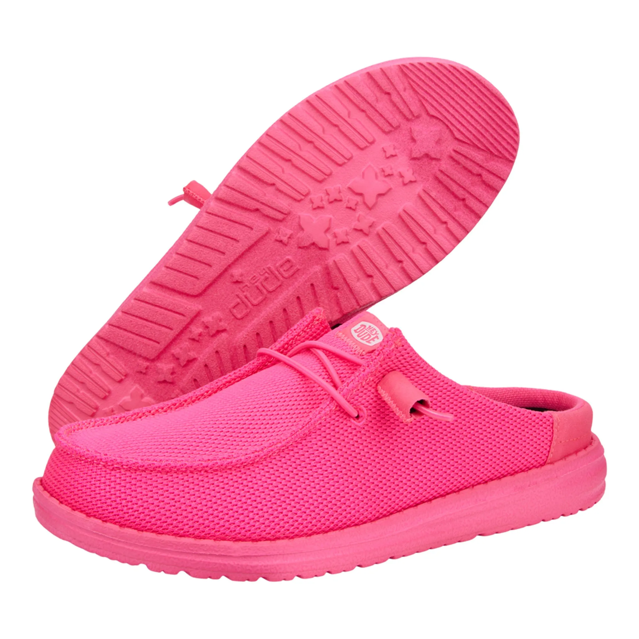 Hey Dude Wendy Slip Electric Pink Casual sold by Western Edge