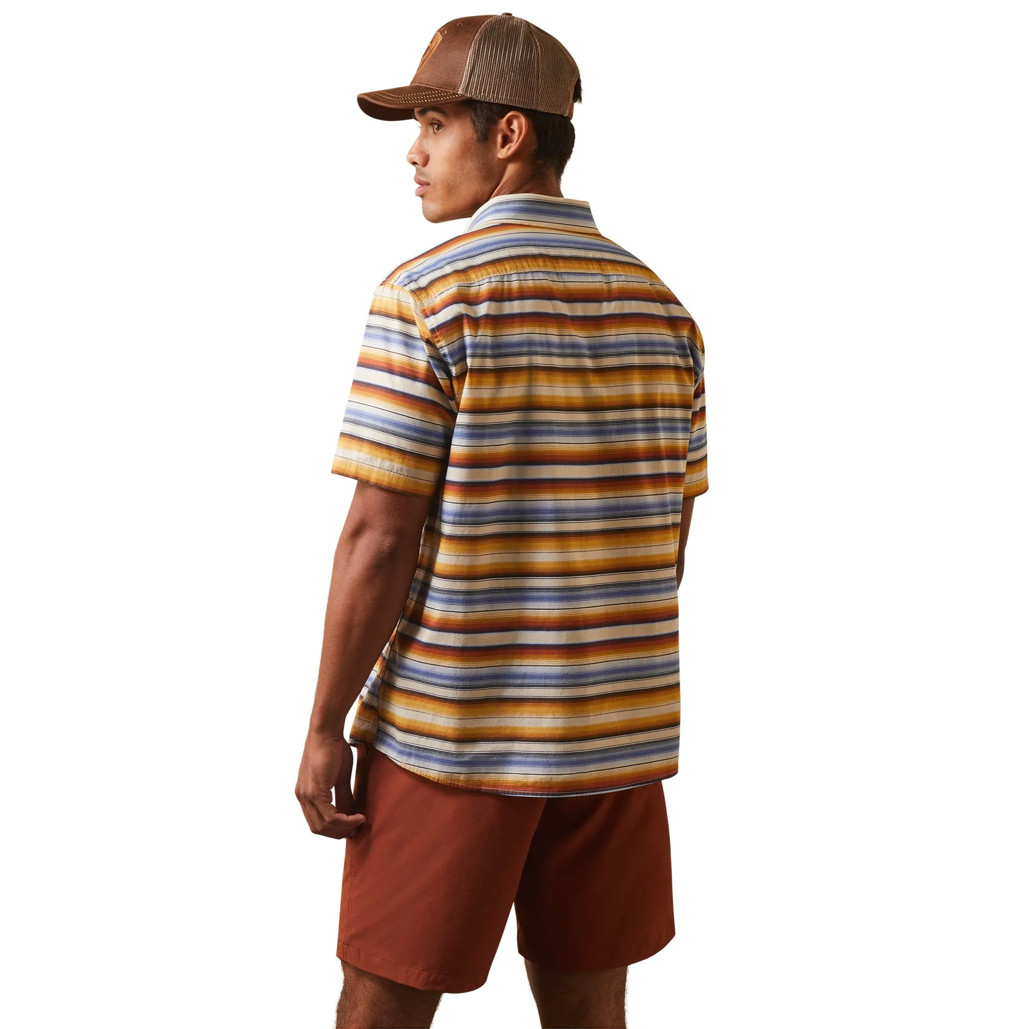 Ariat Men's Sunset Serape Short Sleeve Shirt sold by Western Edge product image thumbnail 2