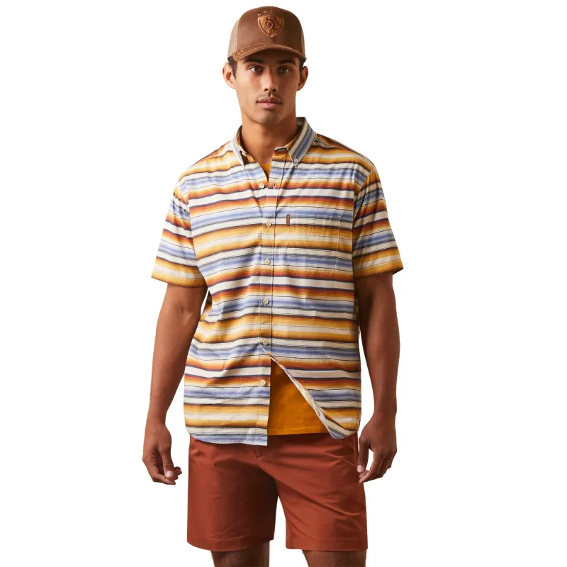Ariat Men's Sunset Serape Short Sleeve Shirt sold by Western Edge