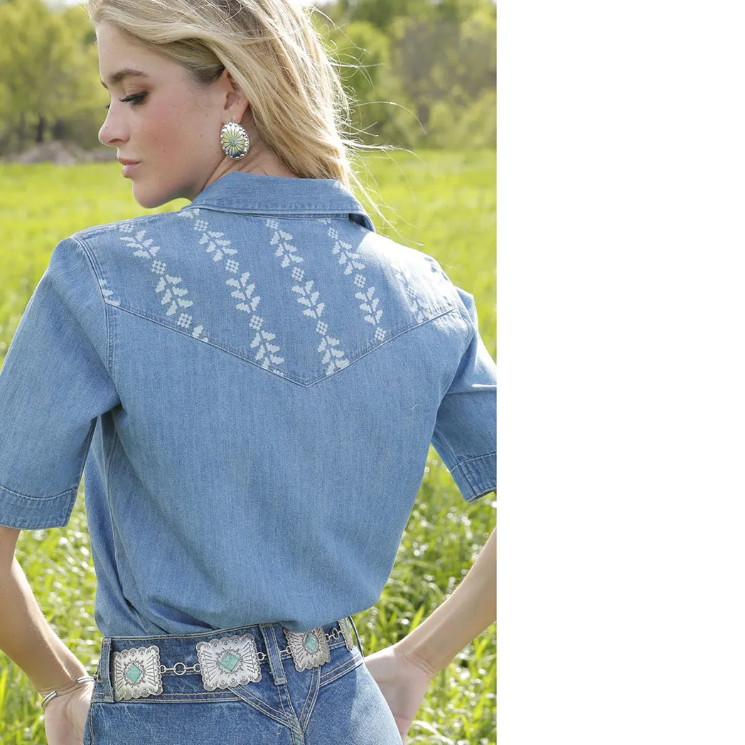 Cruel Denim Snap Front Western Shirt sold by Western Edge product image thumbnail 2