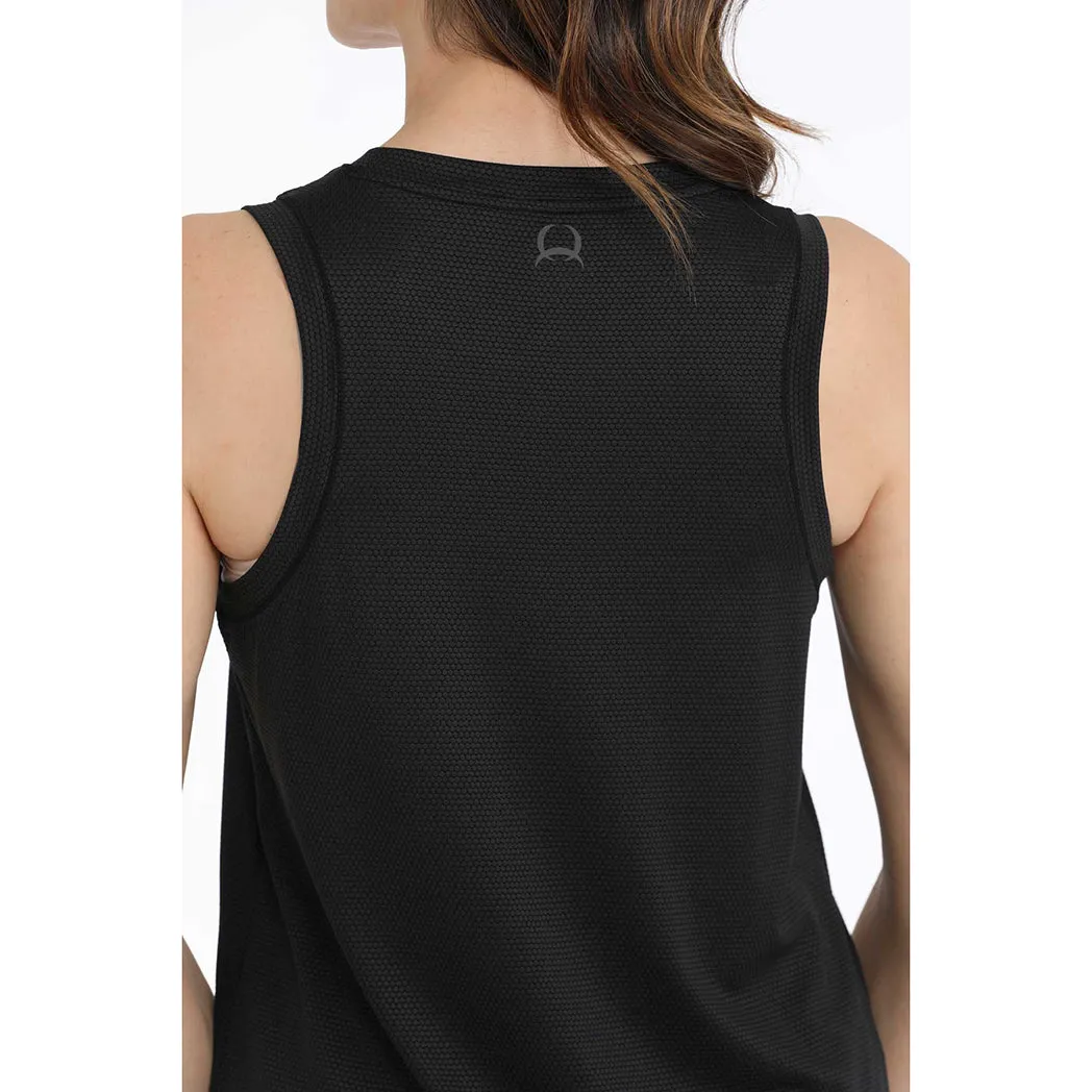 Cinch Women's Black Tank Top sold by Western Edge product image thumbnail 3