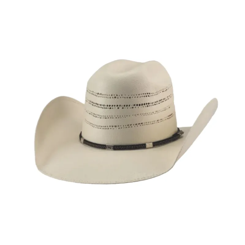 Montecarlo High Stakes 25X Straw Hat made by Western Edge