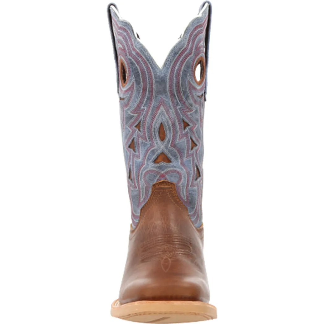 Durango Women's Golden Brown & Periwinkle Pro Boots sold by Western Edge product image thumbnail 4