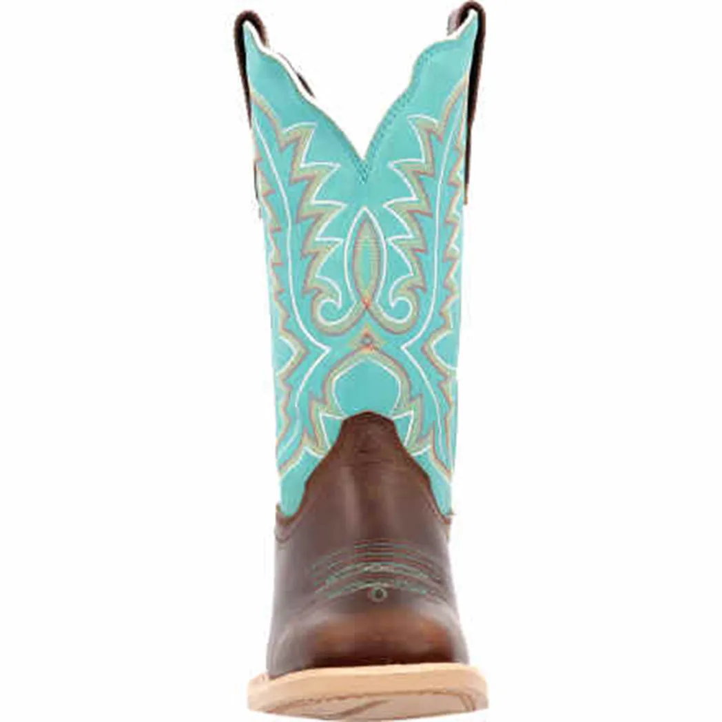 Durango Women's Brown & Arctic Blue Lady Rebel Pro Boots sold by Western Edge product image thumbnail 4