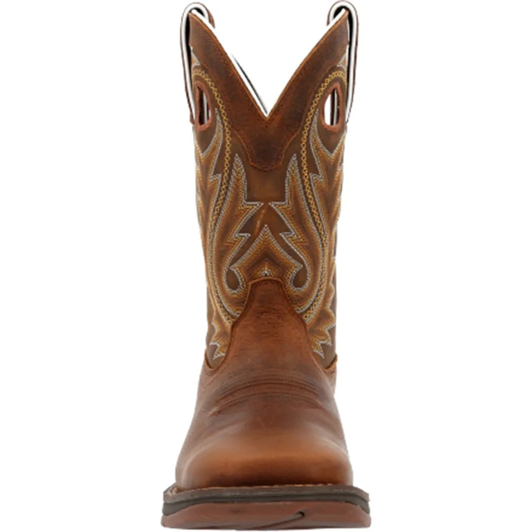 Durango Men's Dark Chestnut Rebel Square Toe Boots sold by Western Edge product image thumbnail 4