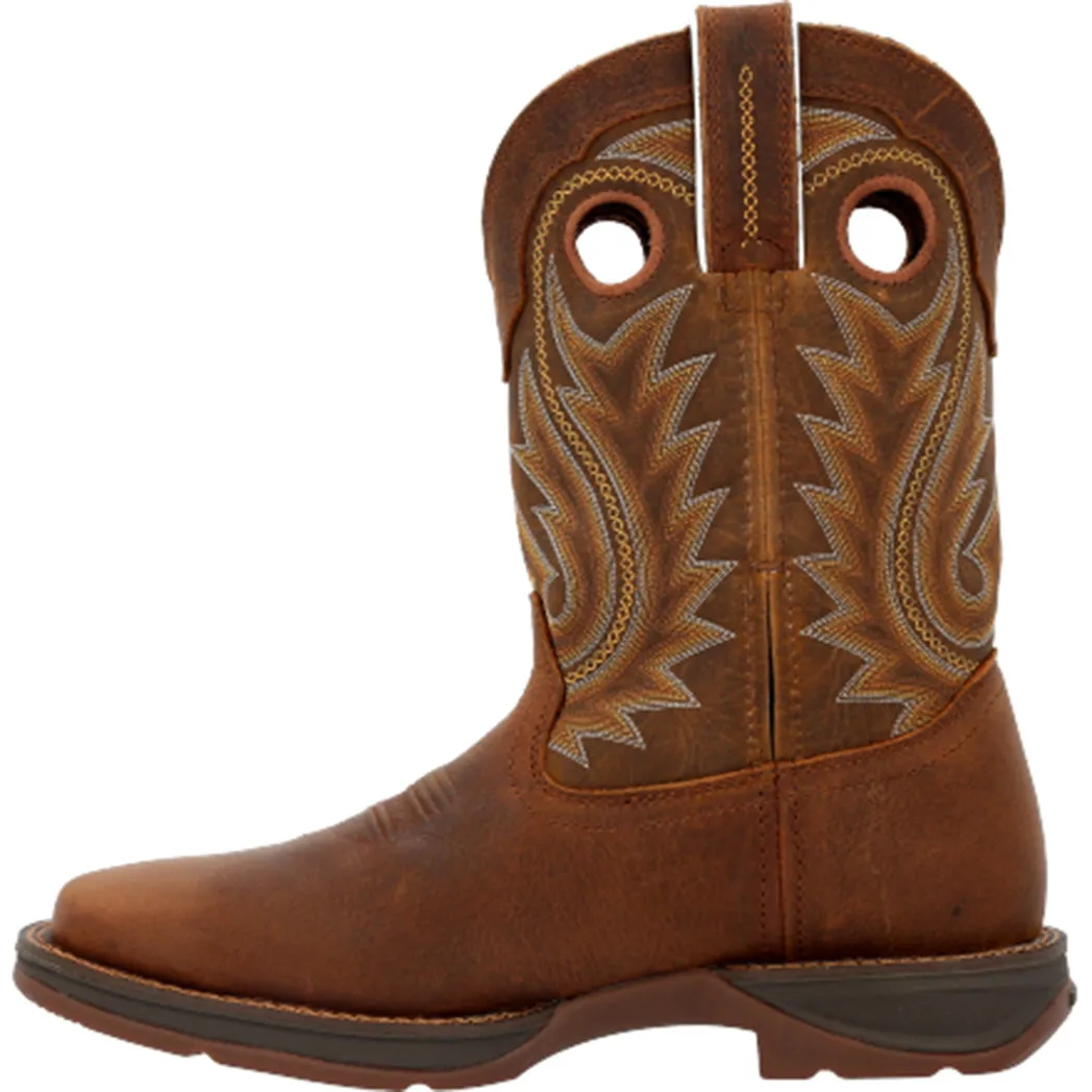 Durango Men's Dark Chestnut Rebel Square Toe Boots sold by Western Edge product image thumbnail 2