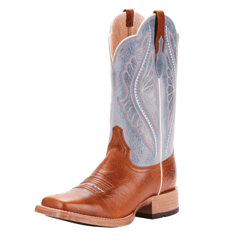 Ariat Women's Blue Primetime Square Toe Boot sold by Western Edge