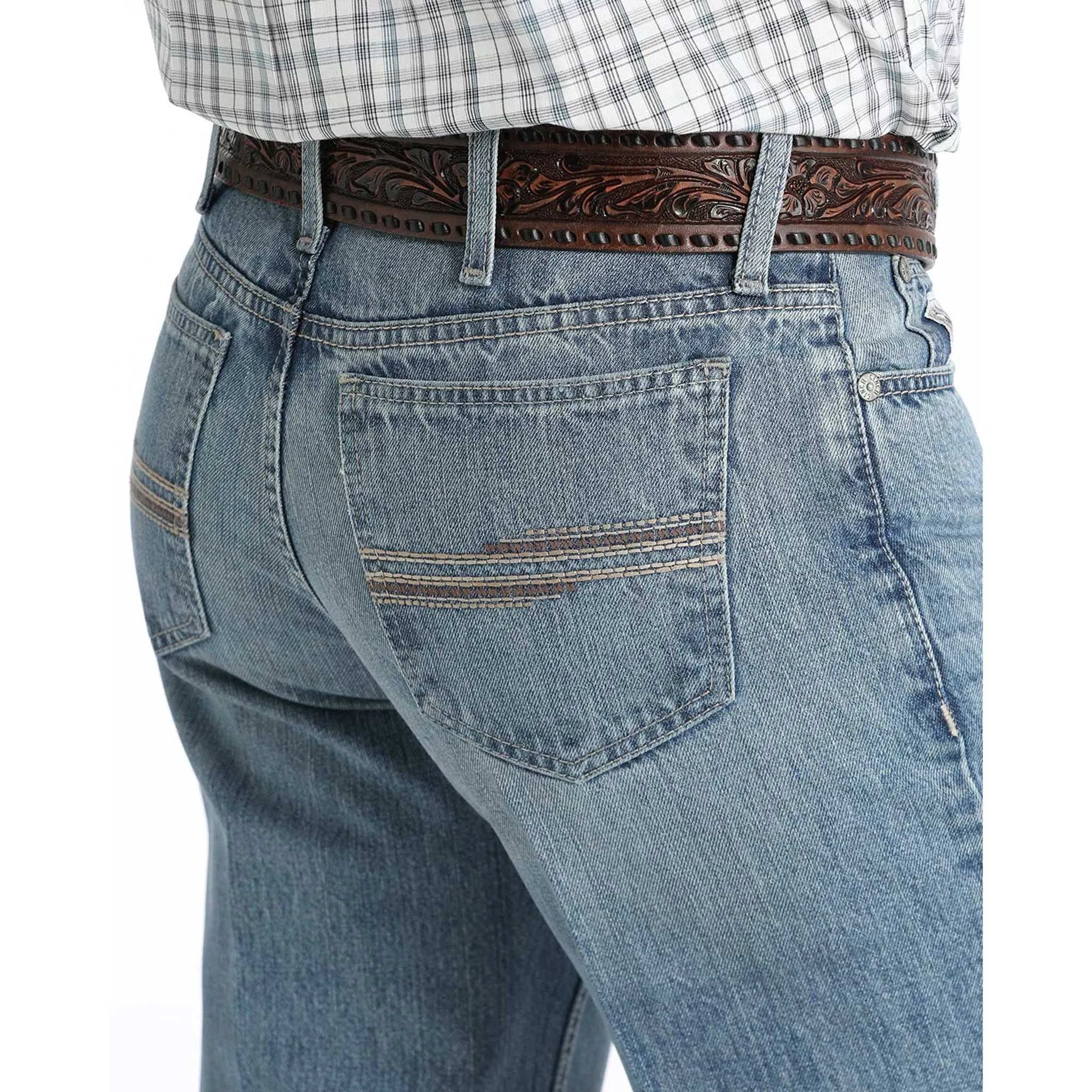 Cinch Men's Light White Label Jeans sold by Western Edge product image thumbnail 3