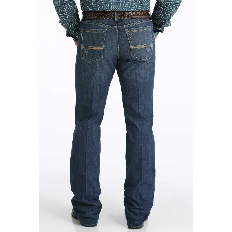Cinch Men's Slim Fit Ian Dark Stone Jeans made by Cinch