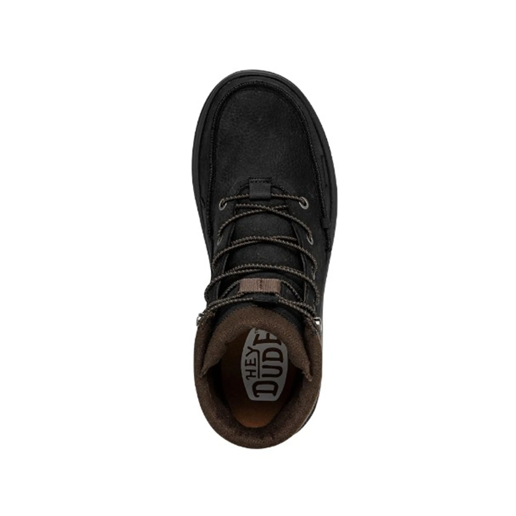 Hey Dude Men's Bradley Leather Black sold by Western Edge product image thumbnail 3