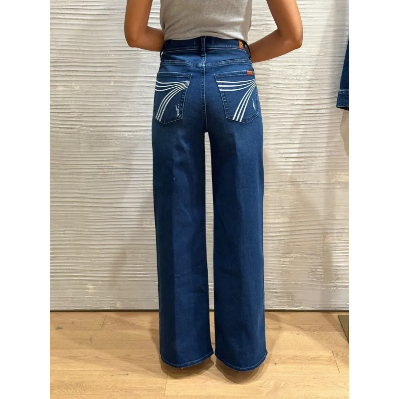 7 For All Mankind Women's Ultra High Rise Dojo Jean sold by Western Edge