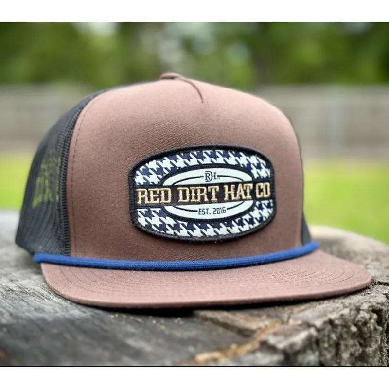 Red Dirt Hound Brown & Black Cap made by Western Edge